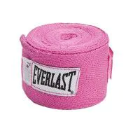 Бинти боксерські Everlast Hand Wraps 3 м рожеві