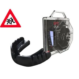 Капа OPRO Junior Snap-Fit Hologram Black