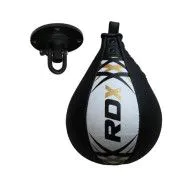 Пневмогруша боксерская RDX LEATHER WHITE