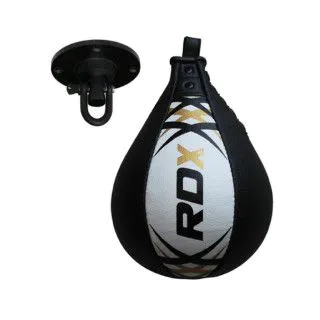 Пневмогруша боксерська RDX LEATHER WHITE
