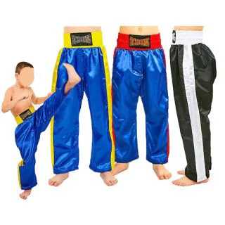 Штани для кікбоксингу дитячі KICKBOXING на будь-яке зріст