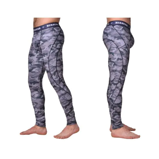 Штани компресійні TACTICAL FORCE camo grey