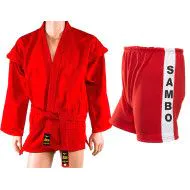 Форма для самбо Mizuno червона