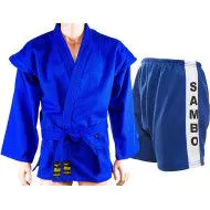Форма для самбо Mizuno синя