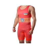 Трико для боротьби WRESTLER APPROVED UWW red