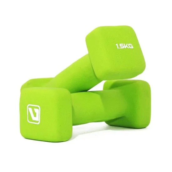 Гантели для фитнеса 1.5 кг SQUARE HEAD (пара)