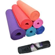 Килимок Yoga mat GreenCamp PVC 5 мм з чохлом