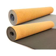 Килимок для йоги TPE корковий 5 мм Yoga mat