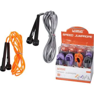 Скакалка LiveUp PVC JUMP ROPE тубус