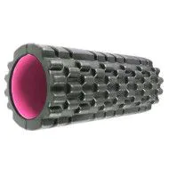 Роллер масажний Fitness Foam Roller Black / Pink Power System