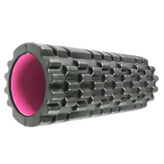 Роллер масажний Fitness Foam Roller Black / Pink Power System