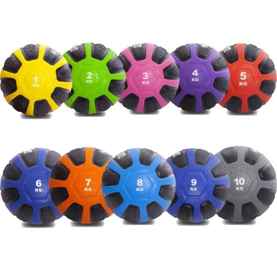 Медбол резиновый Medicine Ball вес от 1 до 10 кг