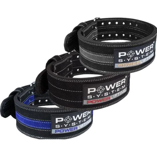 Пояс для пауерліфтингу Power System Power Lifting PS 3800 Black