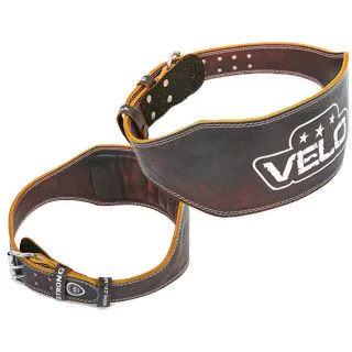 Пояс атлетичний шкіряний VELO 15см