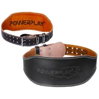 Пояс для важкої атлетики PowerPlay 5086 шкіра 15 см