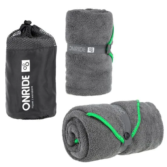Рушник мікрофібра ONRIDE Dry 120 х 60 см (махровий)