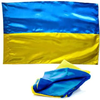 Прапор України атлас 135 х 90 см 