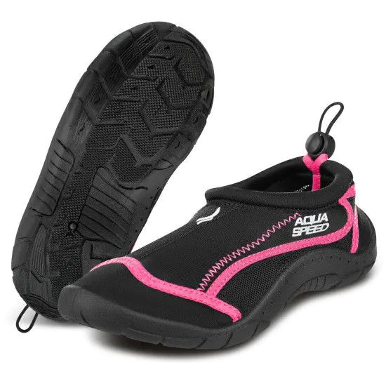 Аквашузи Aqua Speed AQUA SHOE малинові (р.35-40)