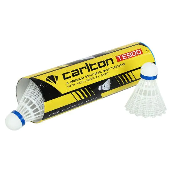 Волани для бадмінтону CARLTON TE900 білі (6 шт)