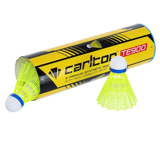 Волани для бадмінтону CARLTON TE900 жовті (6 шт)