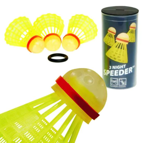Воланчики Speedminton Tube Nightpack Set (3 шт)