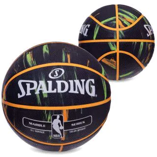 М'яч баскетбольний SPALDING NBA MARBLE 83882Z size 7