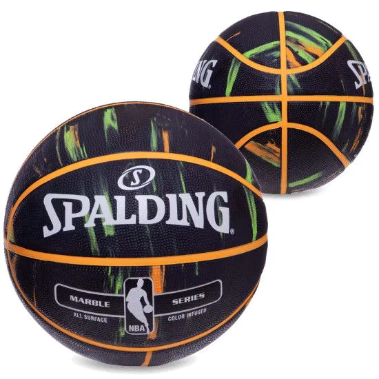 М'яч баскетбольний SPALDING NBA MARBLE 83882Z size 7