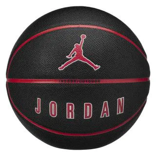М'яч баскетбольний Nike JORDAN ULTIMATE 2.0 8P DEFLATED BLACK/FIRE RED/WHITE/FIRE RED size 7