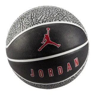 М'яч баскетбольний Nike JORDAN PLAYGROUND 2.0 8P DEFLATED WOLF GREY/BLACK/WHITE/VARSITY RED size 7