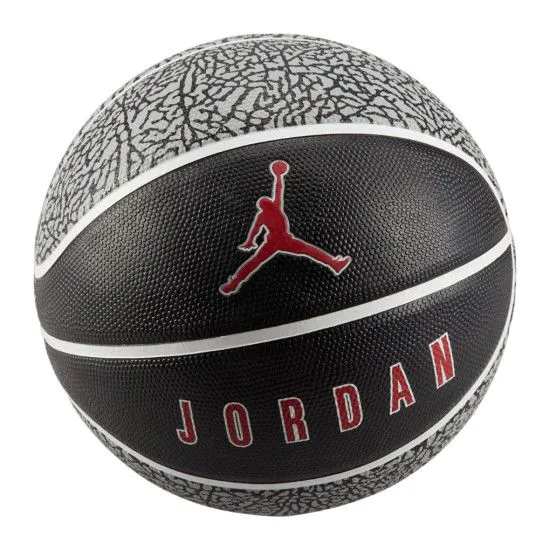 М'яч баскетбольний Nike JORDAN PLAYGROUND 2.0 8P DEFLATED WOLF GREY/BLACK/WHITE/VARSITY RED size 7