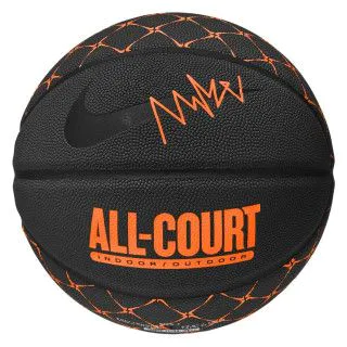 М'яч баскетбольний Nike EVERYDAY ALL COURT 8P GRAPHIC DEFLATED ANTHRACITE/TOTAL ORANGE/BLACK size 7
