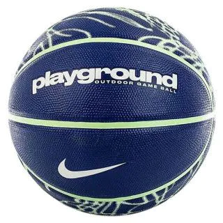 М'яч баскетбольний Nike EVERYDAY PLAYGROUND 8P GRAPHIC DEFLATED DEEP ROYAL BL/VAPOR GREEN/WH розмір №7 