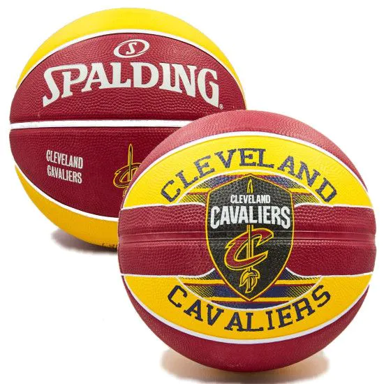 М'яч баскетбольний SPALDING NBA Team CLAVELAND CAVA size 7