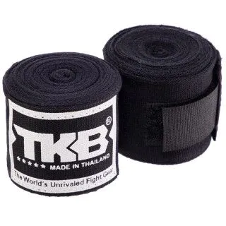 Бінти боксерські TOP KING Hand Wraps 4 м чорні