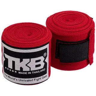 Бінти боксерські TOP KING Hand Wraps 4 м червоні