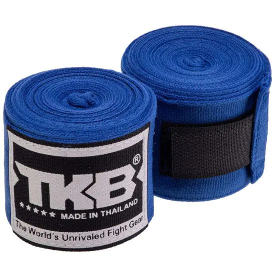 Бінти боксерські TOP KING Hand Wraps 4 м сині