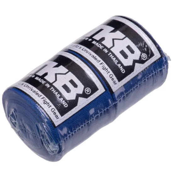 Бінти боксерські TOP KING Hand Wraps 4 м сині