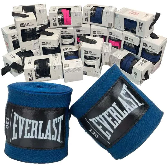 Бинти боксерські Everlast Core Boxing Hand Wraps 3 м сині
