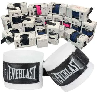 Бинти боксерські Everlast Core Boxing Hand Wraps 3 м білі
