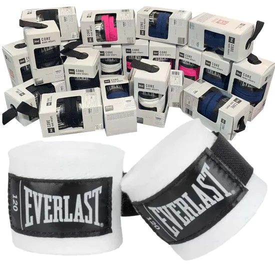 Бинти боксерські Everlast Core Boxing Hand Wraps 3 м білі