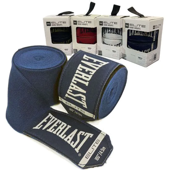 Бінти боксерські Elite Hand Wraps 4,55 m сині