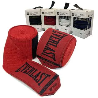 Бінти боксерські Elite Hand Wraps 4,55 m червоні