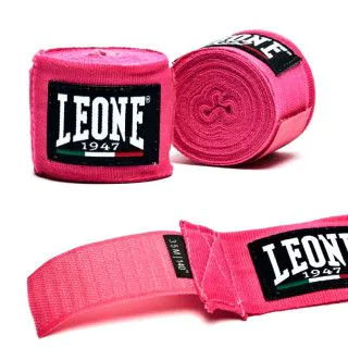 Бинти боксерські LEONE Pink 3,5 м