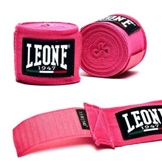 Бинти боксерські LEONE Pink 3,5 м