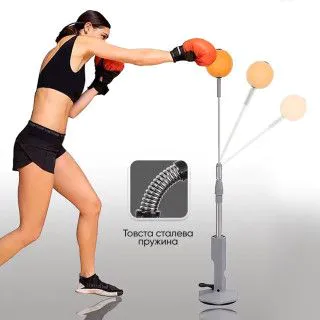 Боксерська груша на стійці EasyFit Pro BoxSet (130-150 см)