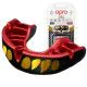 Капа OPRO Gold JAWS Black/Red (art.102504011) 