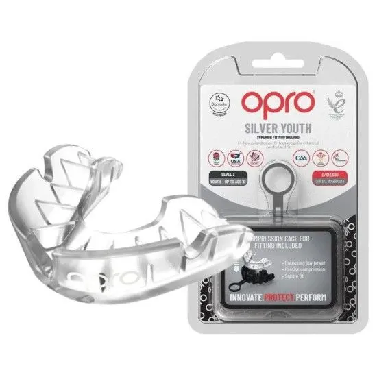 Капа OPRO Silver UFC Clear (art.102502006)