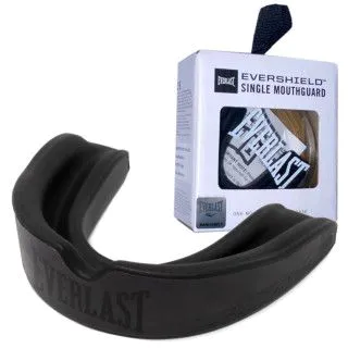 Капа Everlast Evershield Single Mouthguard чорна в футлярі