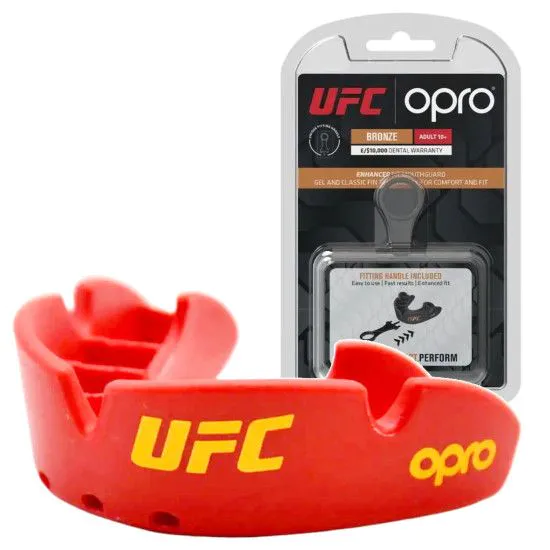 Капа OPRO Bronze UFC Red (ufc.102512002)