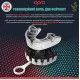 Капа OPRO Silver UFC Red/Black (ufc.102514002) 